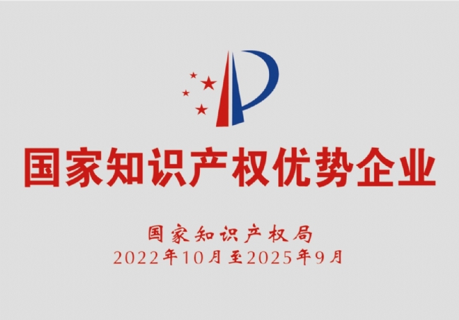 國家知識(shí)產(chǎn)權(quán)優(yōu)勢企業(yè)