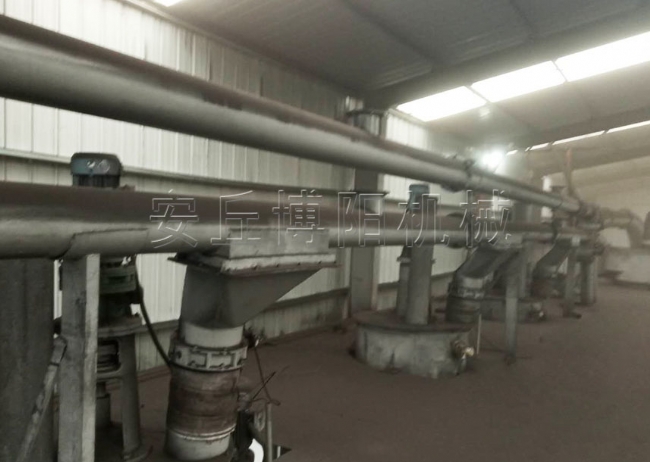 鈣粉管鏈輸送機案例  浙江管鏈?zhǔn)捷斔驮O(shè)備